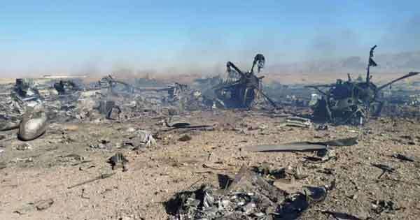 ඇමෙරිකානු C-130 යානයක් බිම දමයි