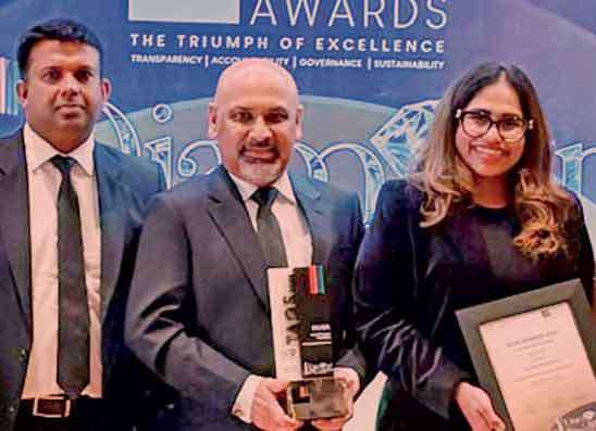 Prime Lands Residencies සමාගමට  TAGS Awards 2025  උළෙලේදී සම්මාන