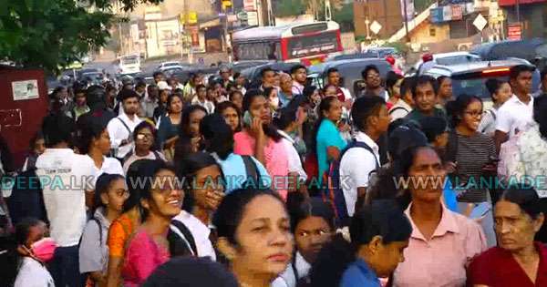 හෝමාගම-පිටකොටුව බස් වර්ජනයක්