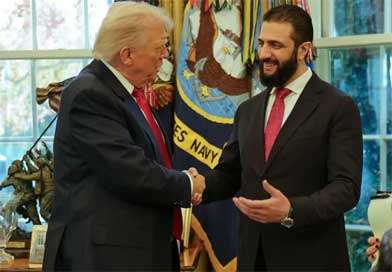 සිරියානු ජනපතිට උණුසුම් පිළිගැනීමක්