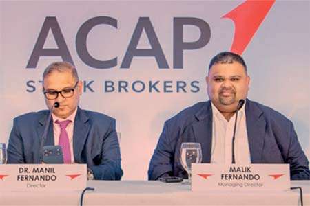 ACAP සමාගම ක්‍රමෝපායික පරිවර්තනයක් සමගින්  ලංකාවේ ආයෝජන ශක්තිමත් කිරීමට සැරසේ