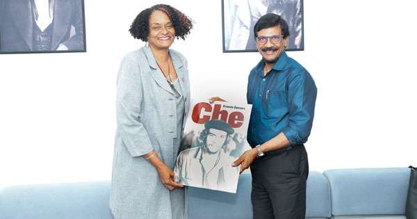 ටිල්වින් - කියුබා තානාපතිනී හමුවක්