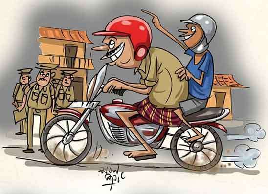 මුනුපුරාගේ ටිකිරි මො‍ළෙන්  කාකිකෝටයෙන් බේරිලා
