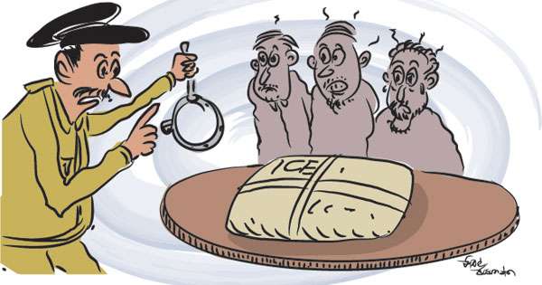 ලක්ෂ 20ක මත්ද්‍රව්‍ය සමඟ තුනක් මාට්ටු