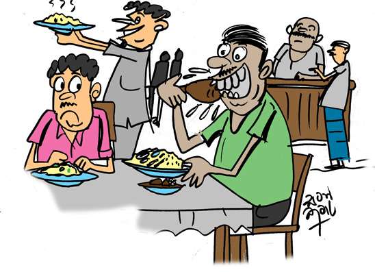 පෙරේතකමට ඩබල් ගෙවන්න වෙලා