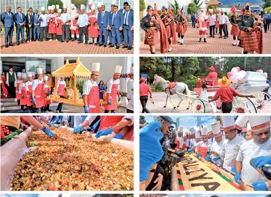 නුවරඑළිය අරලිය හෝටල් වෙතින් නත්තලට කිලෝ 500ක කේක් ගෙඩියක්