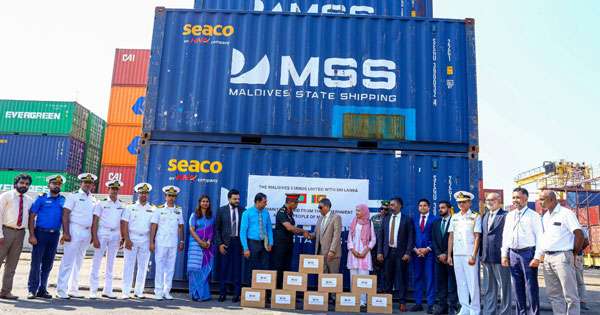 මාලදිවයිනෙන් ටූනා මාළු පෙට්ටි 25,000ක පරිත්‍යාගයක්