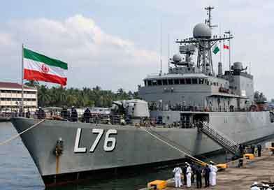 ඉරාන නැවකට ඉන්දියාවේ පිහිට