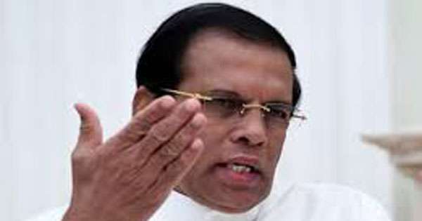 හිටපු ජනපති මෛත්‍රීපාල අල්ලස් කොමිසමට