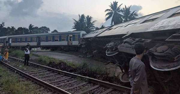 වනවාසල දුම්රිය අනතුර: මාර්ග විතරක් ලක්ෂ 17ක පාඩුවක්