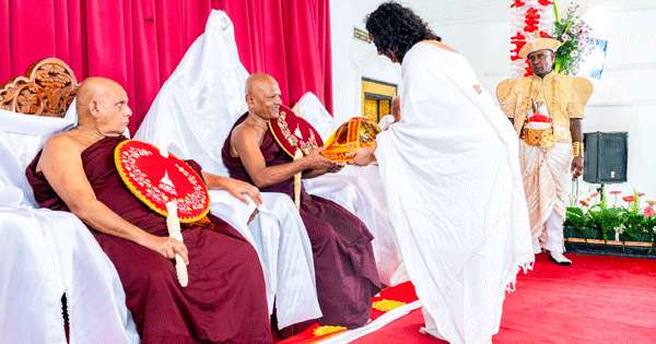 සංඝරත්නයේ මඟපෙන්වීම රජයට ශක්තියක්