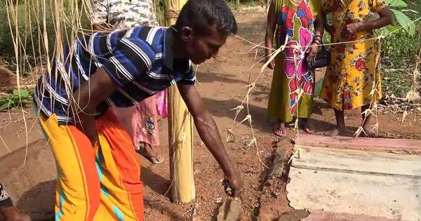 සොහොන් කොතේ බලි තොවිල් කළ කන්තාවෝ දෙකක් මාට්ටු