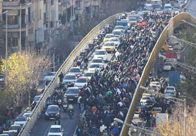 ඉරාන විරෝධතා ඔඩුදුවයි