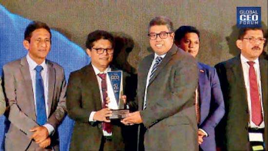 රජිත කුක්ට Global CEO ‘45 Under 45 – Leadership Excellence Platinum Award 2025’ සම්මානය