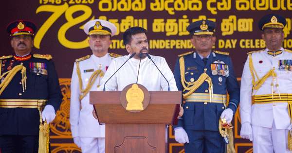 කවුරුත් නීතියේ රේඛාවට යටින් ඉන්න ලංකාව හදනවා