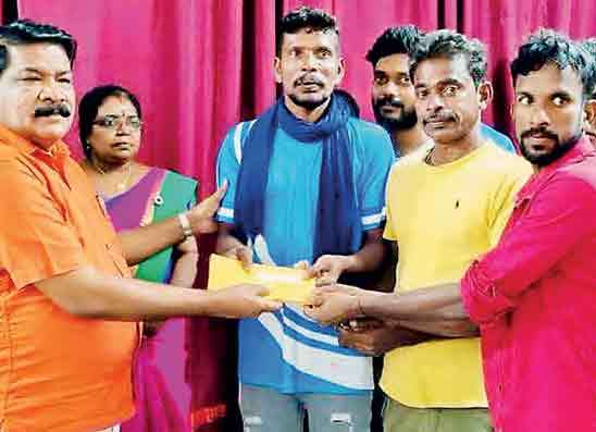 උතුරේ ධීවර ජනයාගේ ආර්ථිකය ශක්තිමත් කිරීමට මුහුදු කූඩැල්ලන් වගා ව්‍යාපෘතියක්