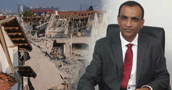 ඉරාන මිසයිලයක කෑල්ලක් වැදී ලංකික කතකට සුළු තුවාල