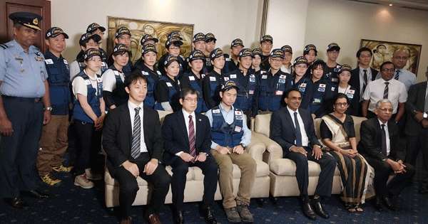 ජපන් තවත් වෛද්‍ය කණ්ඩායමක් දිවයිනට