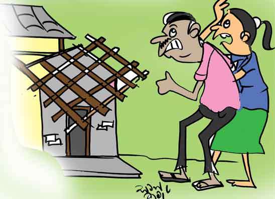 මාමණ්ඩිට මළ පැන බෑනාගේ වහල ගලෝගෙන