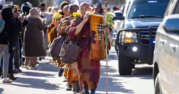 සාම පා ගමන වොෂින්ටනයට