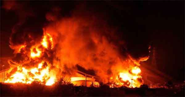 තෙහෙරානයේ ගින්නක්