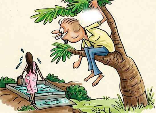 චරිතෙ බේරගන්න ගිහින් අනාගෙන