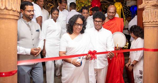 ගංගාරාම වෙසක් කලාපය අගමැතිනි අතින් විවෘත වෙයි