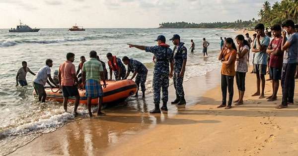 විදෙස් තරුණයා මුහුදට බිලි