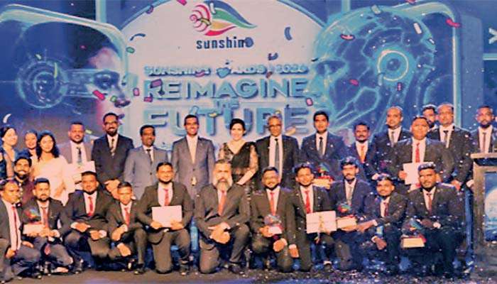 සන්ෂයින් හෝල්ඩින්ග්ස් SUN Awards  2026 උළෙලේදී සේවක විශිෂ්ටතා අගයයි