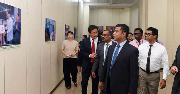 චීන- ලංකා යාළුකම පෙන්වන්න ඡායාරූප ප්‍රදර්ශනයක්