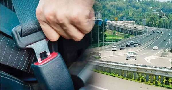 අධිවේගී පාරේ බද පටි නැතුව ගියොත් දඩ