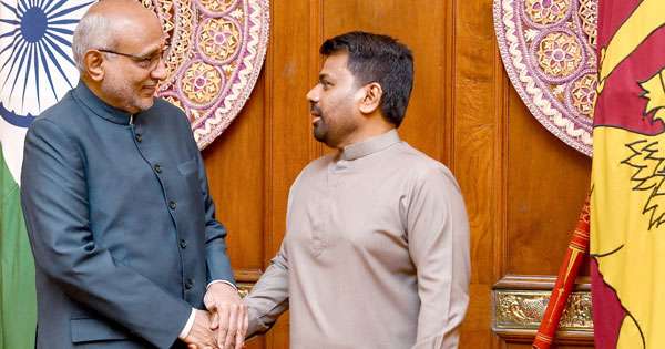 ඉන්දීය උප ජනාධිපති -ජනපති හමුවේ