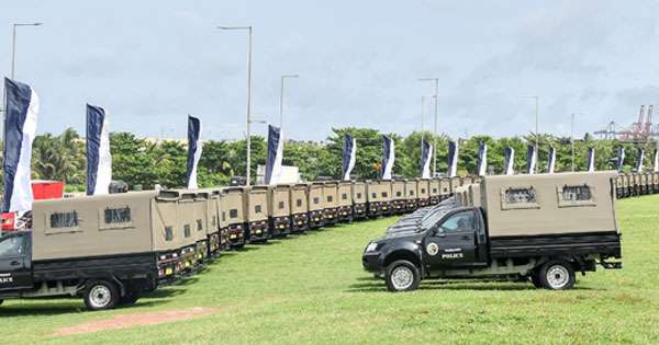පොලිසියට ඉන්දියාවෙන් කැබ් 134ක්