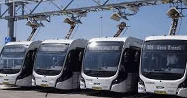 චීනයෙන් විදුලි බස් රථ 100ක්