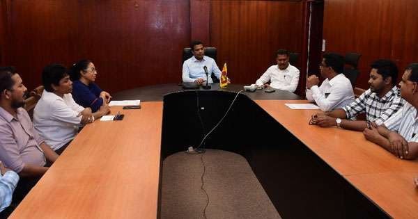 වෛද්‍ය සංගමය සුව ඇමති හමුවෙයි