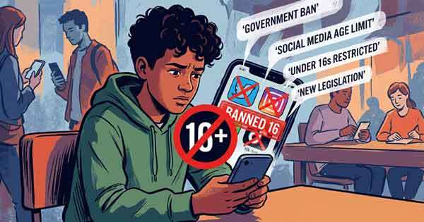 නවසීලන්ත දරුවන්ට සමාජ මාධ්‍ය තහනමක් ?