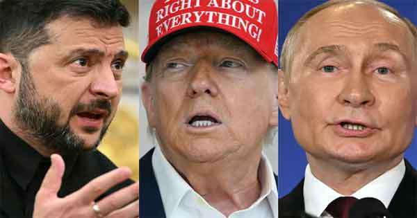 ඇමෙරිකා-රුසියා-යුක්රේන සාකච්ඡා