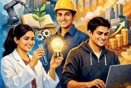 ආර්ථික දියුණුව වේගවත් කිරීමට නිර්මාණාත්මක  මානව ප්‍රාග්ධනය