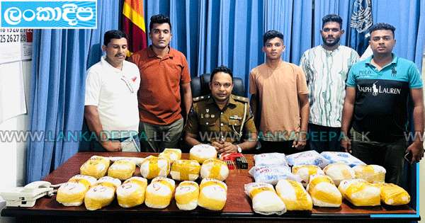 කෝටි 20ක කුඩු සමග අයෙක් මාට්ටු