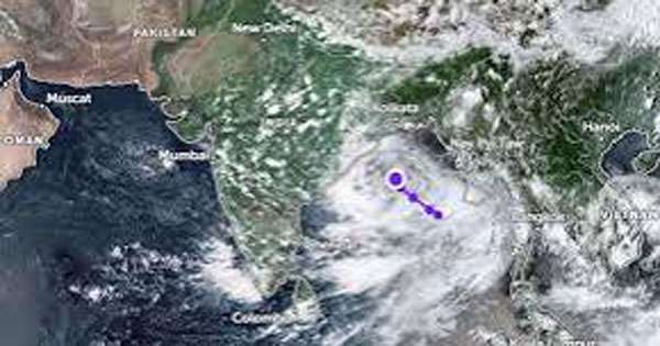 අඩු පීඩනය අවපාතයක් දක්වා වර්ධනය වේ