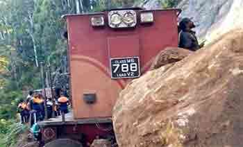 උඩරට දුම්රිය  පාර හදන්න  මාස දෙකකිනුත්  බැරි වේවි - ප්‍රවාහන නියෝජ්‍ය ඇමති