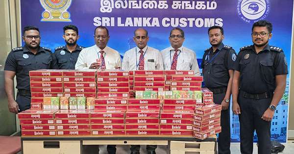 ලක්ෂ 63ක දුම්වැටි තොගයක් කටුනායකදී මාට්ටු