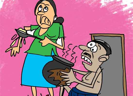 මායියාට වැඩ පෙන්වන්න  ගිහින් අමාරුවේ වැටිලා