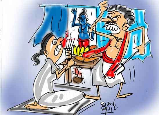 සාස්තරෙන් බඩේ ලෙඩේ අහුවෙලා