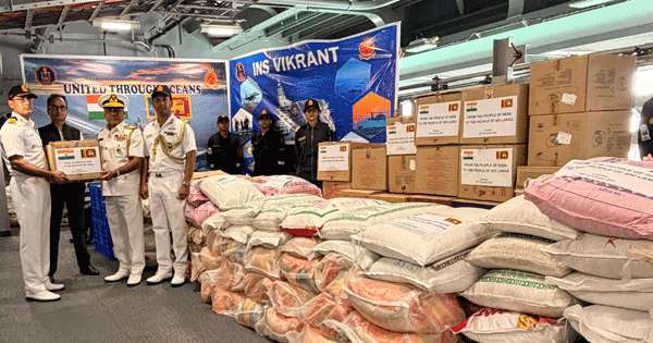 සාගර් බන්ධු මෙහෙයුම යටතේ ඉන්දියාවෙන් තවත් ආධාර