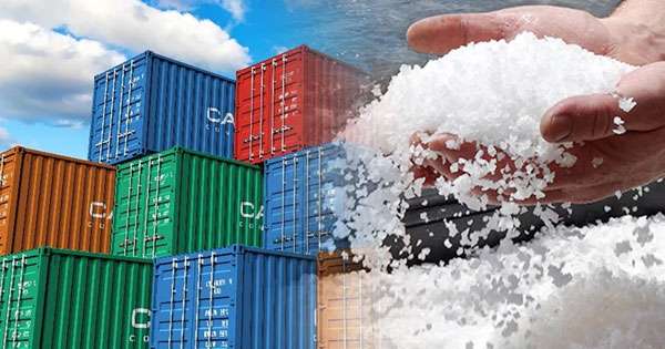 ලුණු කන්ටේනර් 1500ක් මාස 6ක් තිස්සේ වරායේ