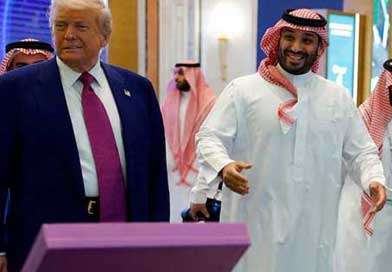 සෞදි කුමරු සල්මාන් ට්‍රම්ප් හමුවන්න එනවා