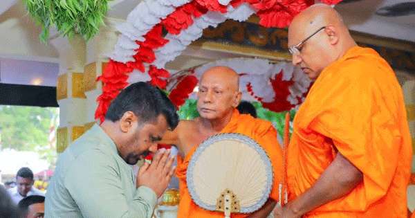 හිසතෙල් ගැල්වීමේ රාජ්‍ය උත්සවය ජනපති ප්‍රධානත්වයෙන්