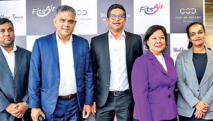 FitsAir කොළඹ-අහමදාබාද් ඍජු ගුවන් සේවාව නිල වශයෙන් අරඹයි