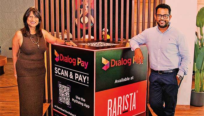 Dialog Pay සමගින් ඩිජිටල් ගනුදෙනු සඳහා Barista ජාලය එක්වෙයි